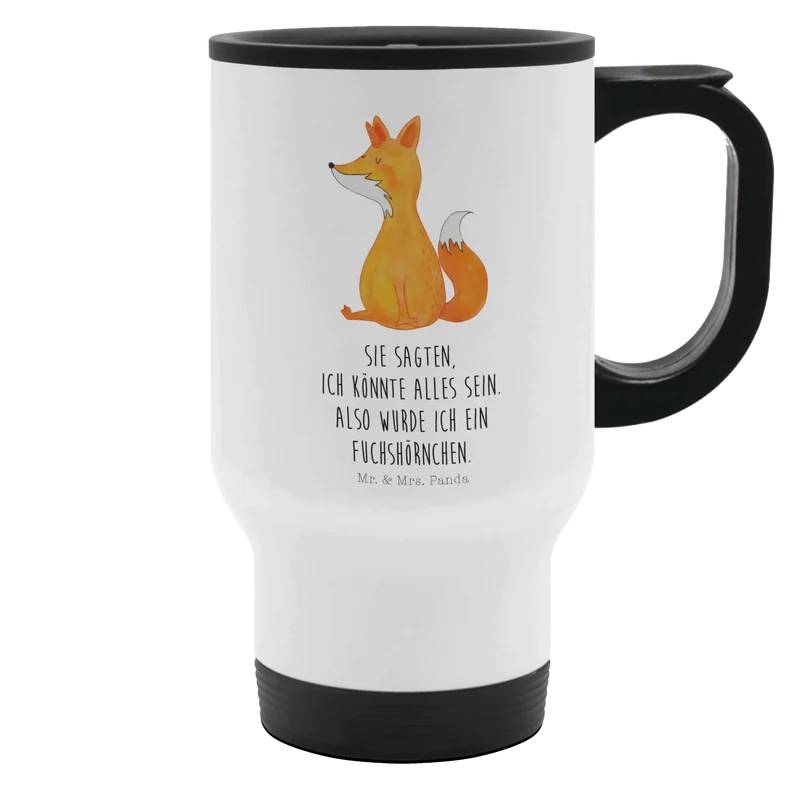 Thermobecher Einhorn Fuchs
