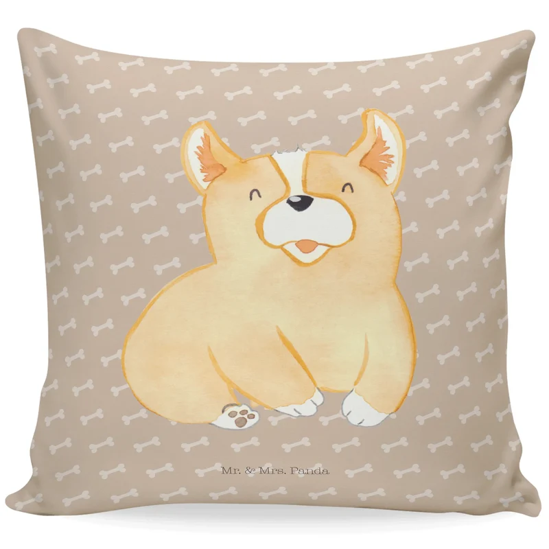 40x40 Kissen Corgie
