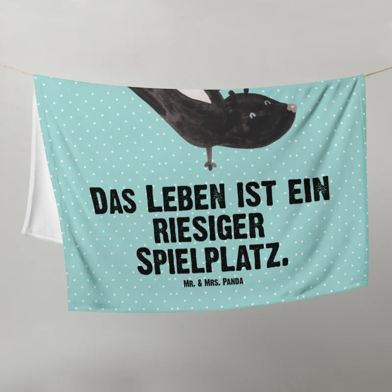 Babydecke Stinktier Handstand