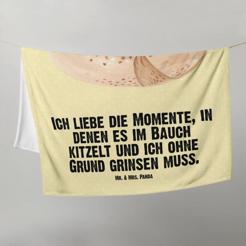 Babydecke Robbe Liegen