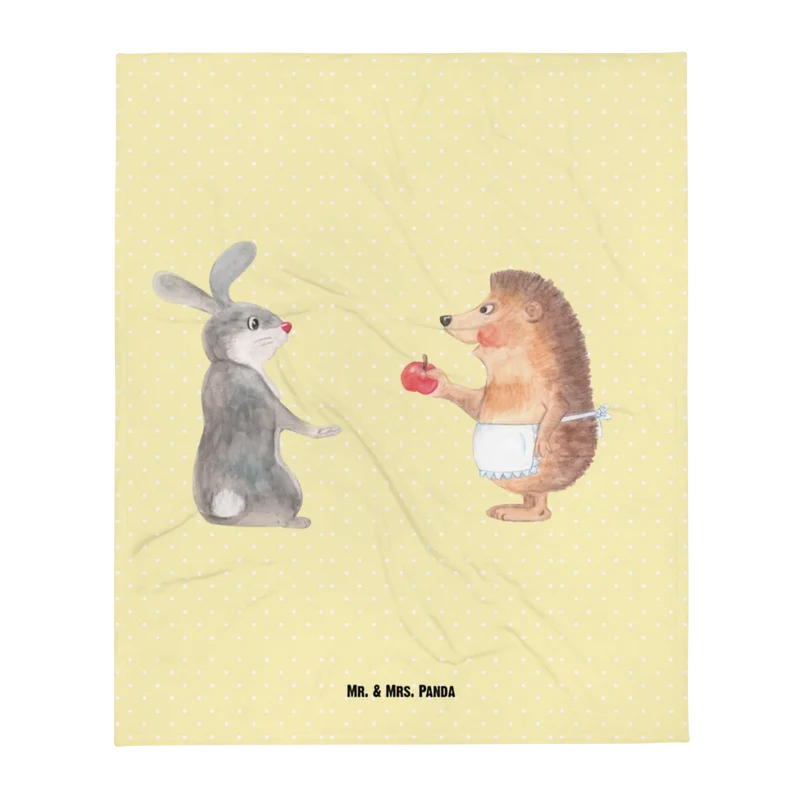 Babydecke Hase Igel
