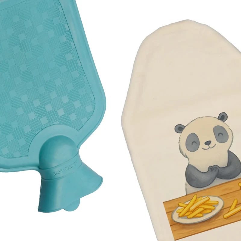 Wärmflasche Panda Pommes Gebet