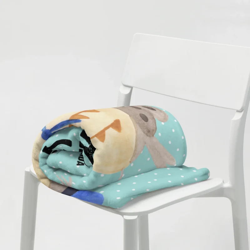 Babydecke Eule Matrose