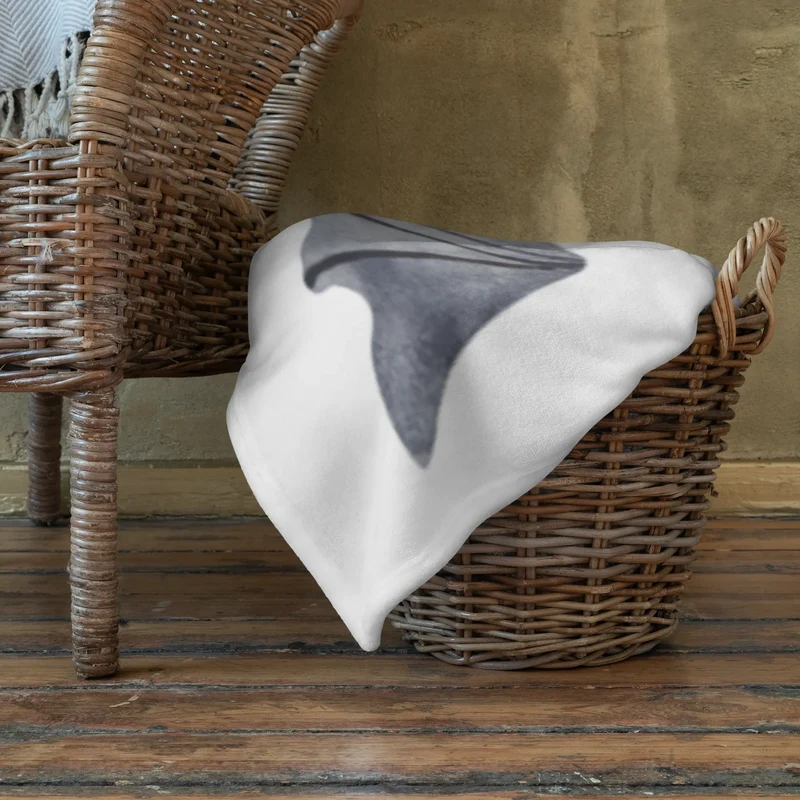 Kuscheldecke Gespenst Kaffee