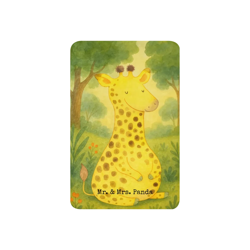 Sherpa Kuscheldecke Giraffe Zufrieden Design