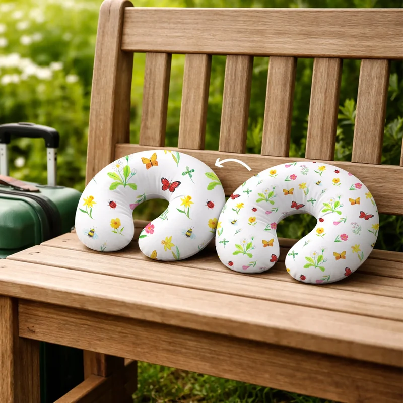 Nackenkissen Ostern Frühlingsgefühle Muster