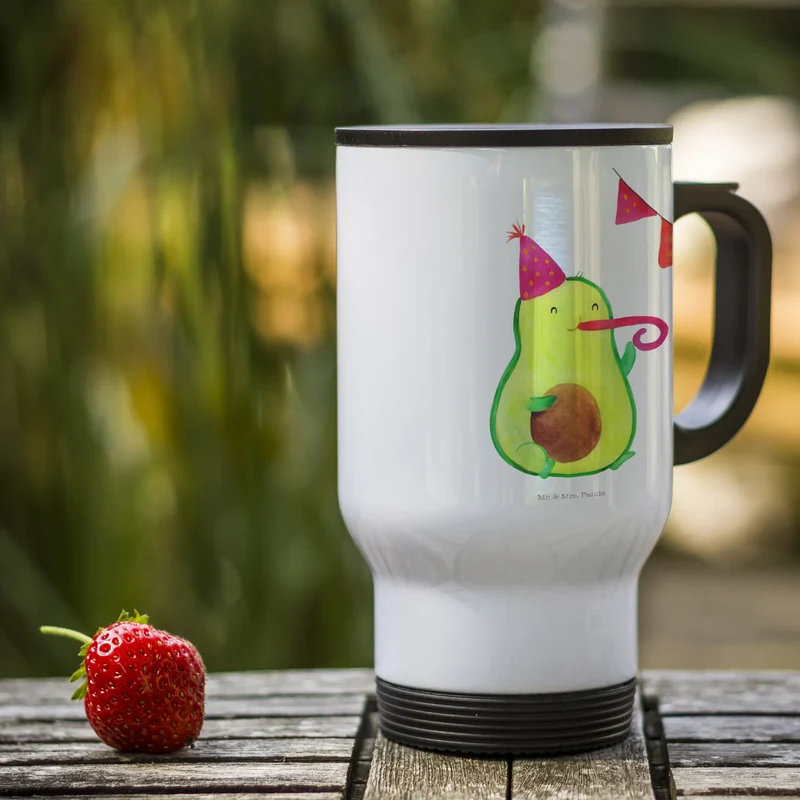 Thermobecher Avocado Geburtstag