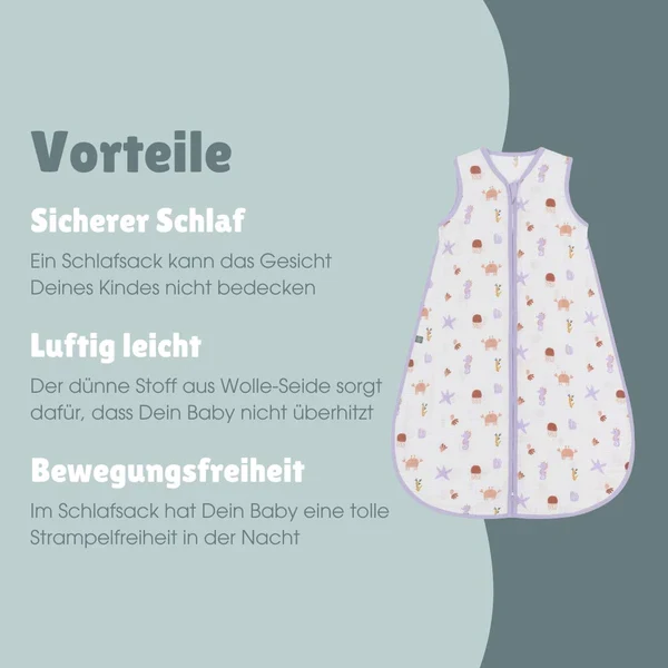 Schlafsack 0.5 TOG Unterwasser