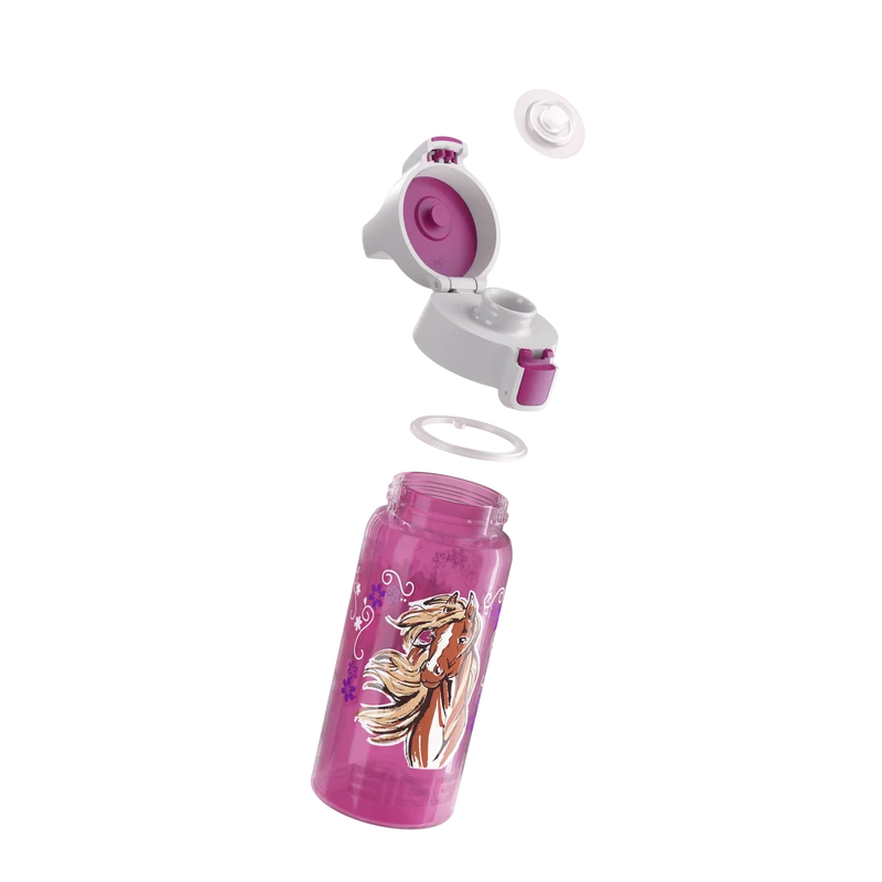 VIVA ONE Everyday Set – Bottle + Drying Rack Horse & Flower