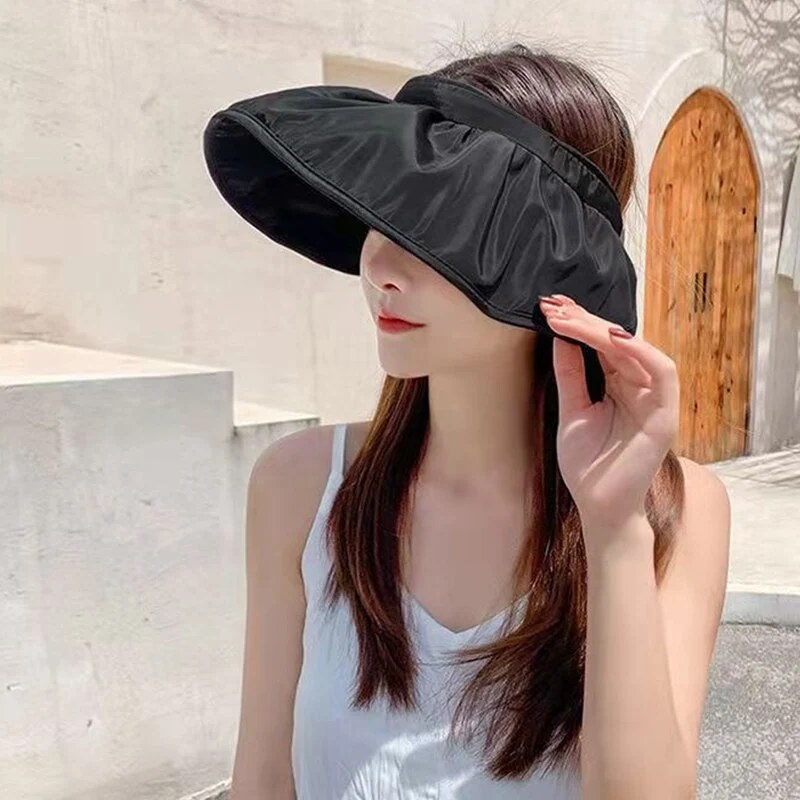 Multifunctional Foldable Shell Headband Beach Hat