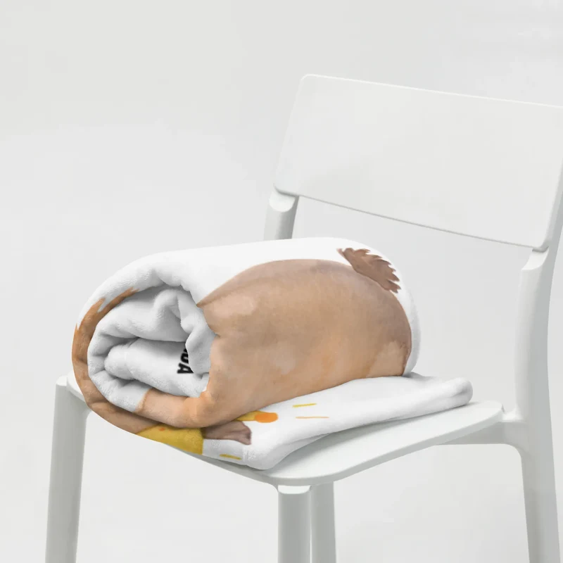 Babydecke Lama König