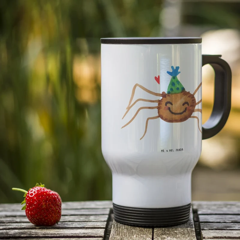 Thermobecher Spinne Agathe Party