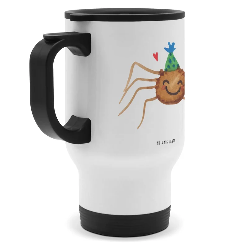 Thermobecher Spinne Agathe Party