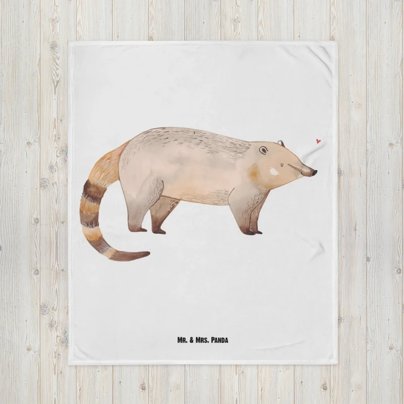 Babydecke Nasenbär