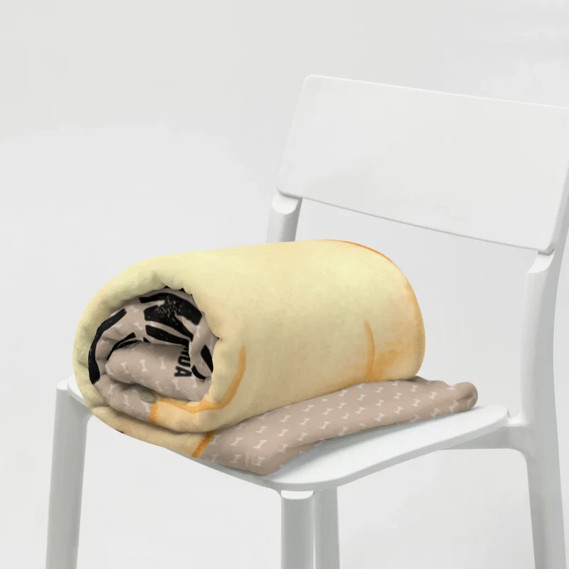 Babydecke Mops Krone