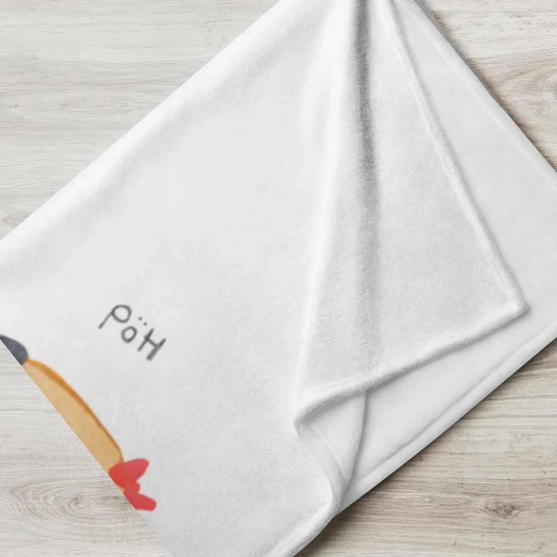 Babydecke Mops Verliebt