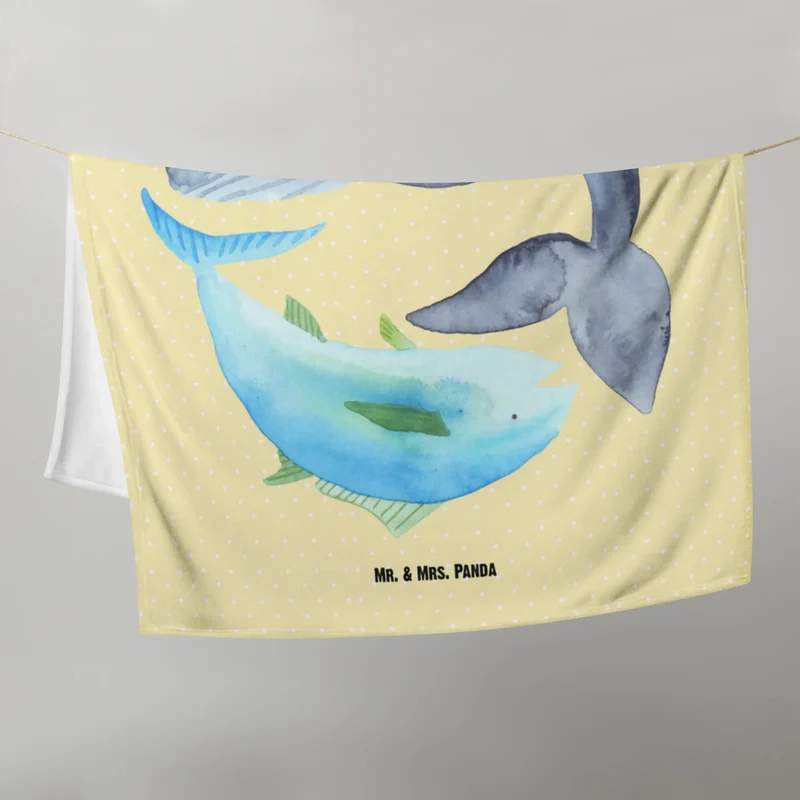 Babydecke Walfisch Thunfisch