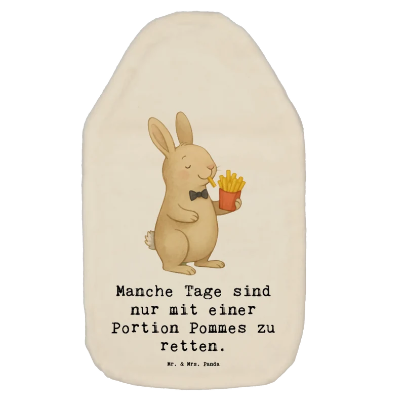 Wärmflasche Hase Pommes