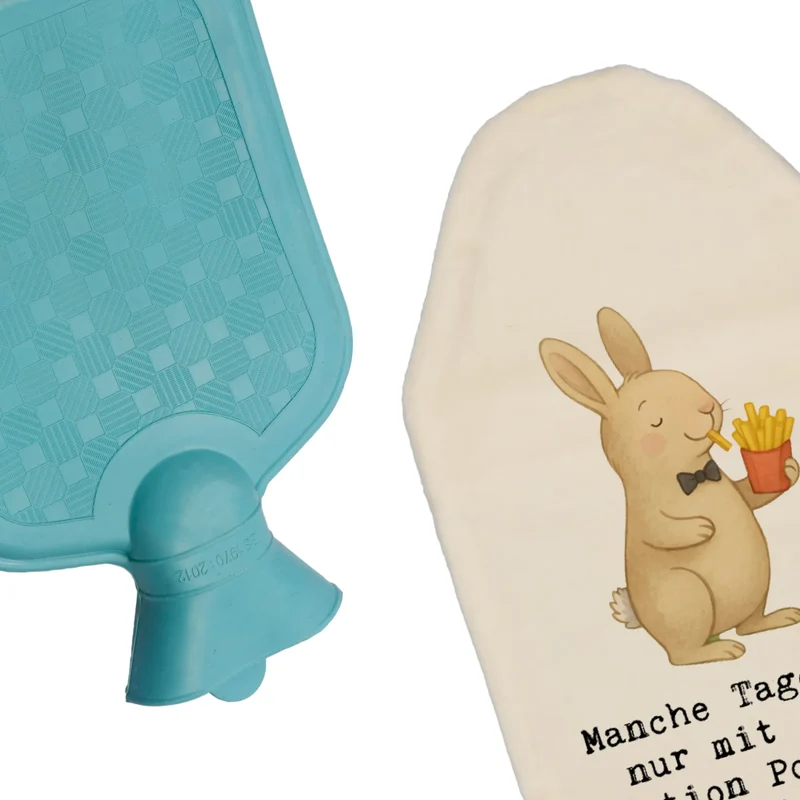 Wärmflasche Hase Pommes