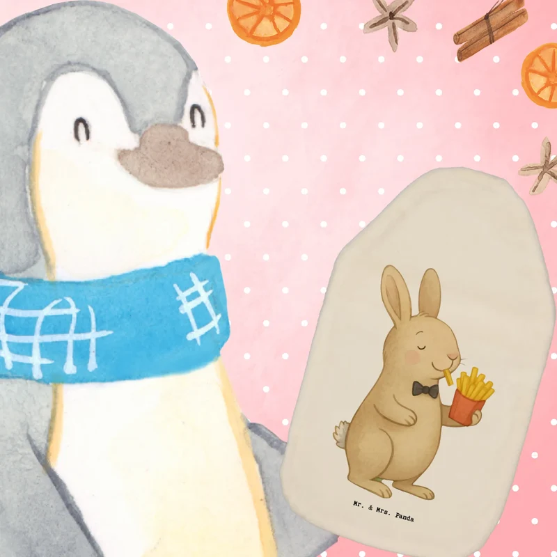 Wärmflasche Hase Pommes