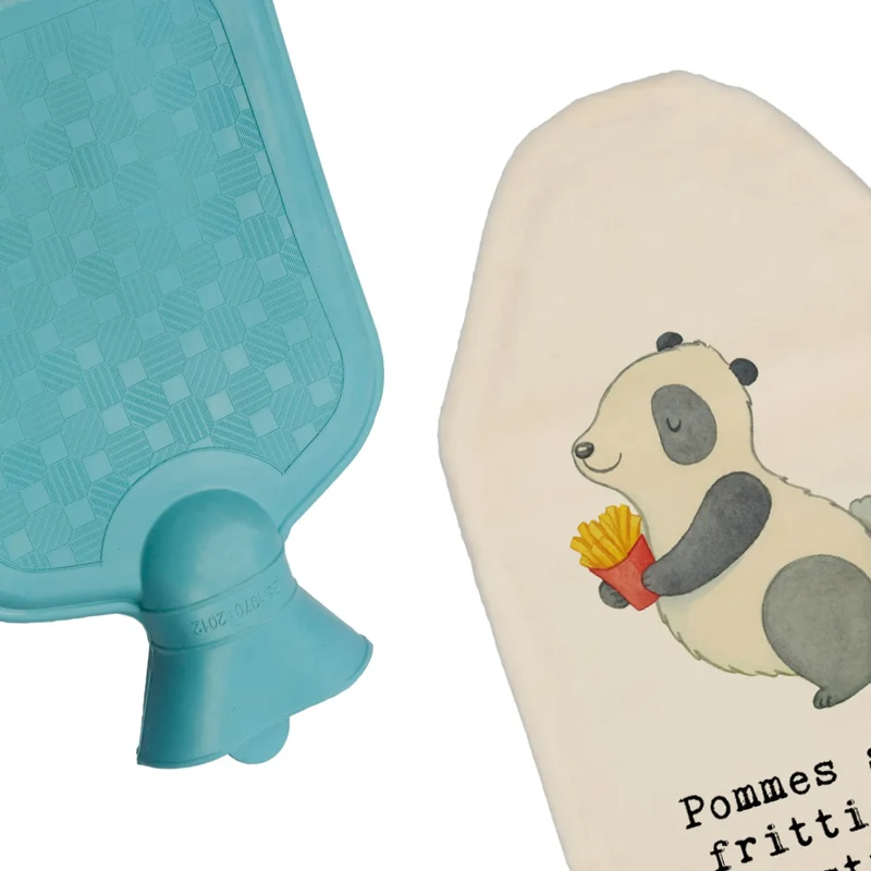Wärmflasche Panda beflügelt Pommes