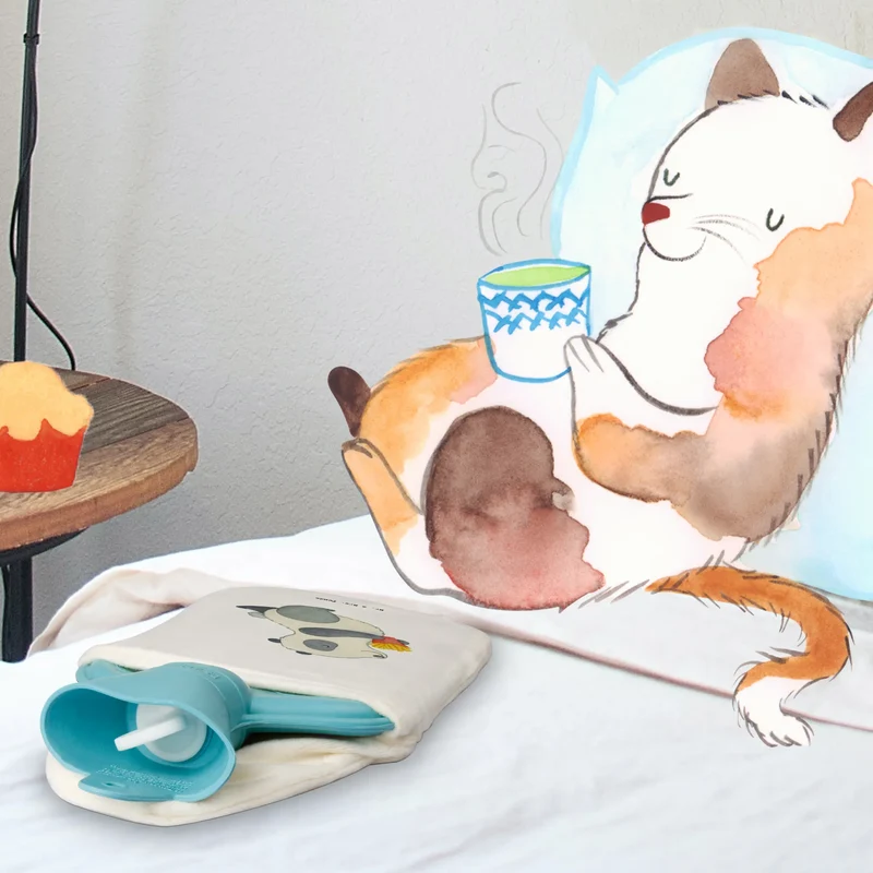 Wärmflasche Panda beflügelt Pommes