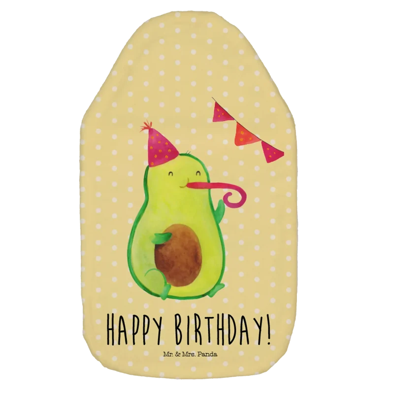 Wärmflasche Avocado Geburtstag