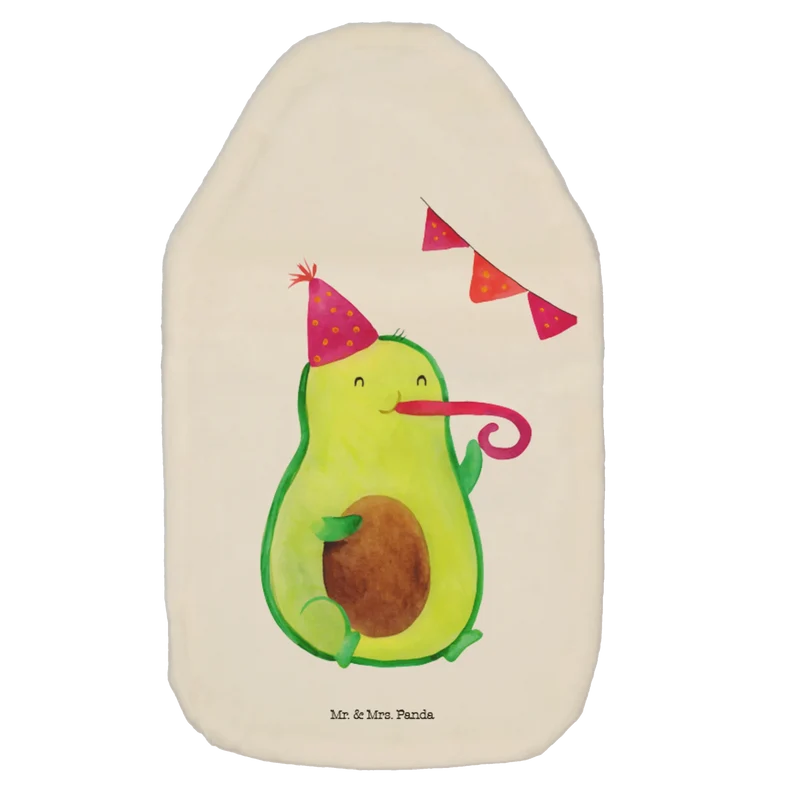 Wärmflasche Avocado Geburtstag