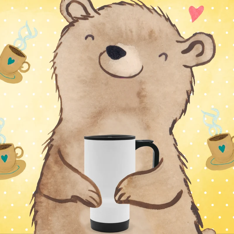 Thermobecher Eichhörnchen Smoothie