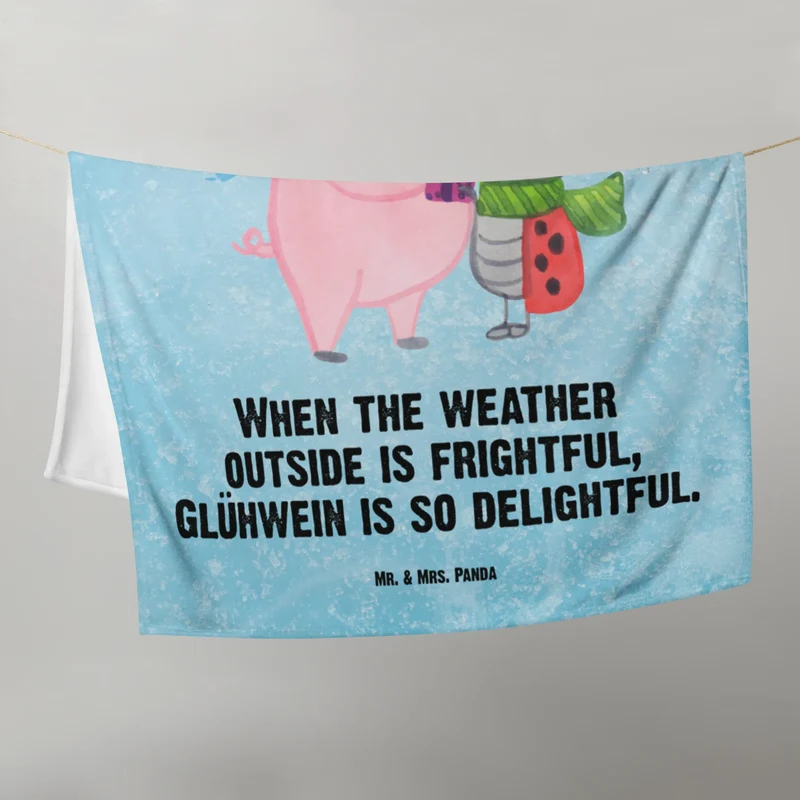 Babydecke Glühschwein Smörle