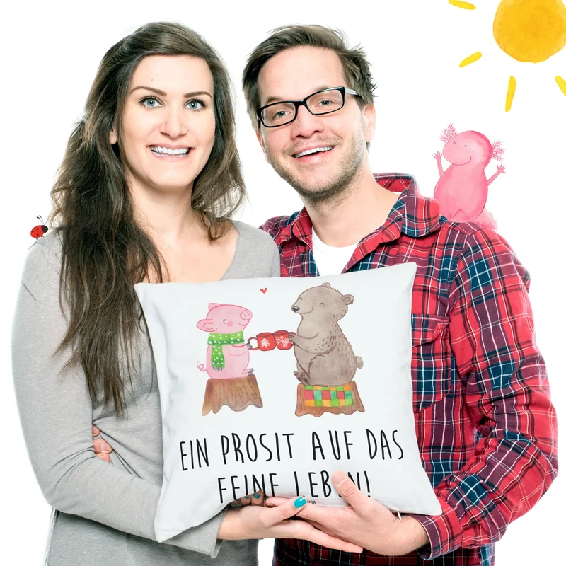 40x40 Kissen Glühschwein Sause