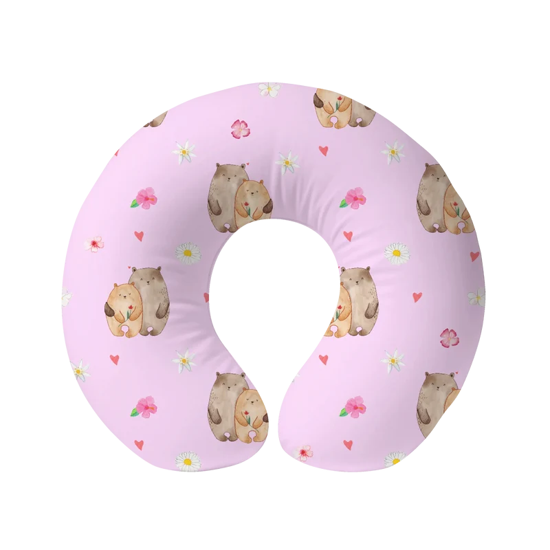 Nackenkissen Bären Liebe Muster
