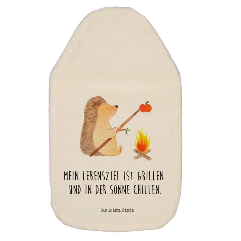 Wärmflasche Igel Grillen