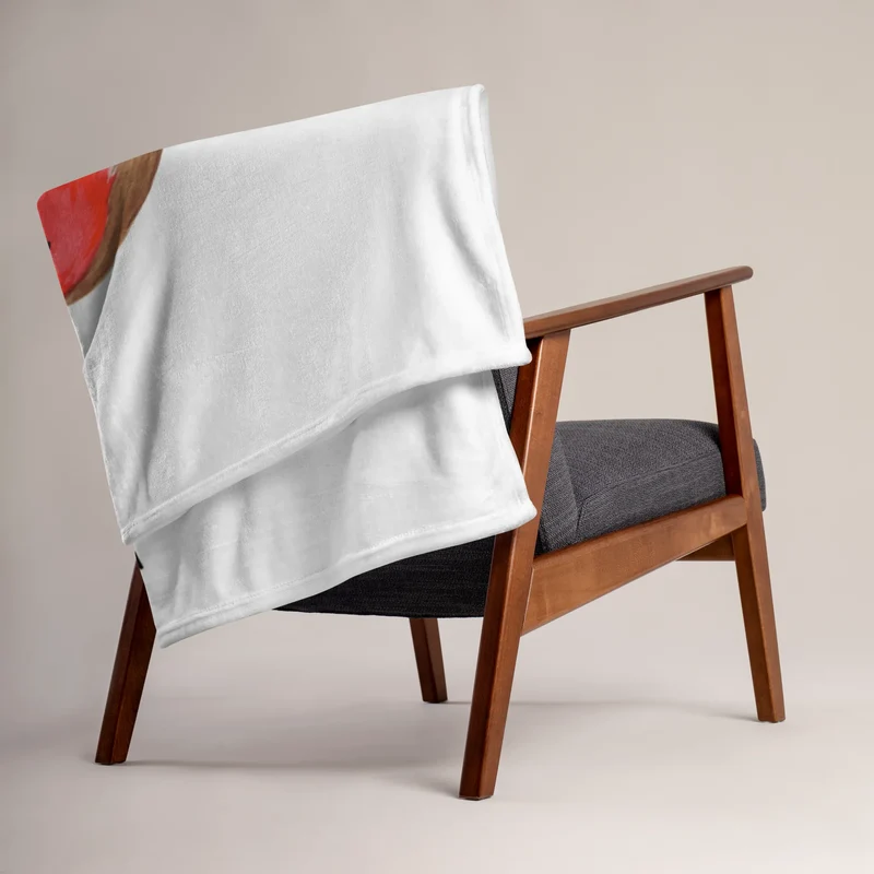 Babydecke Rotkehlchen Schlitten