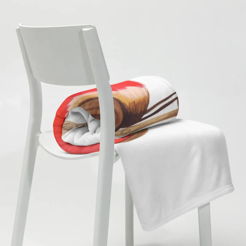 Babydecke Rotkehlchen Schlitten
