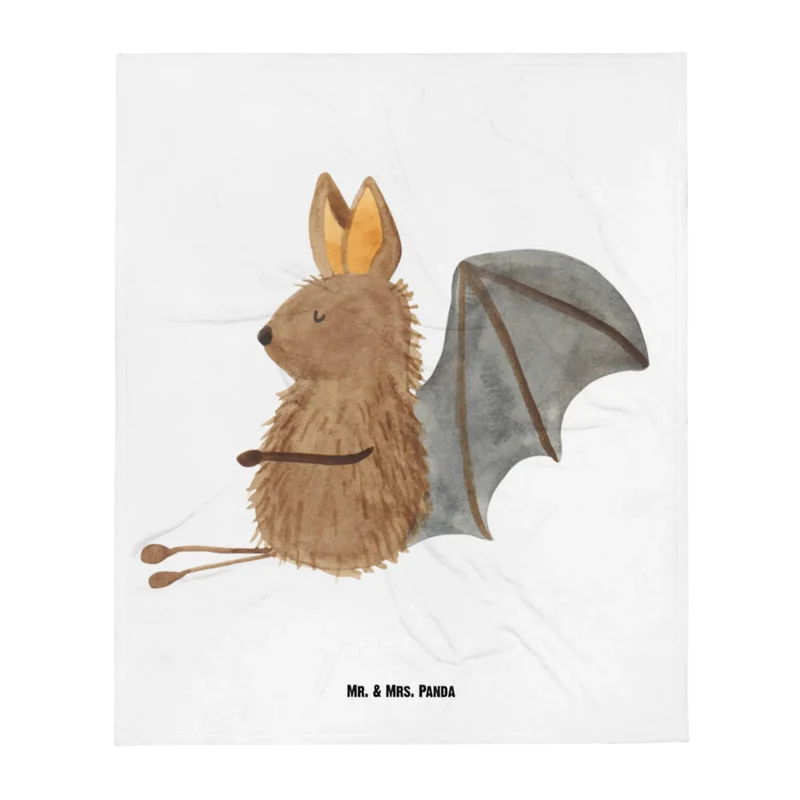 Babydecke Fledermaus Sitzen