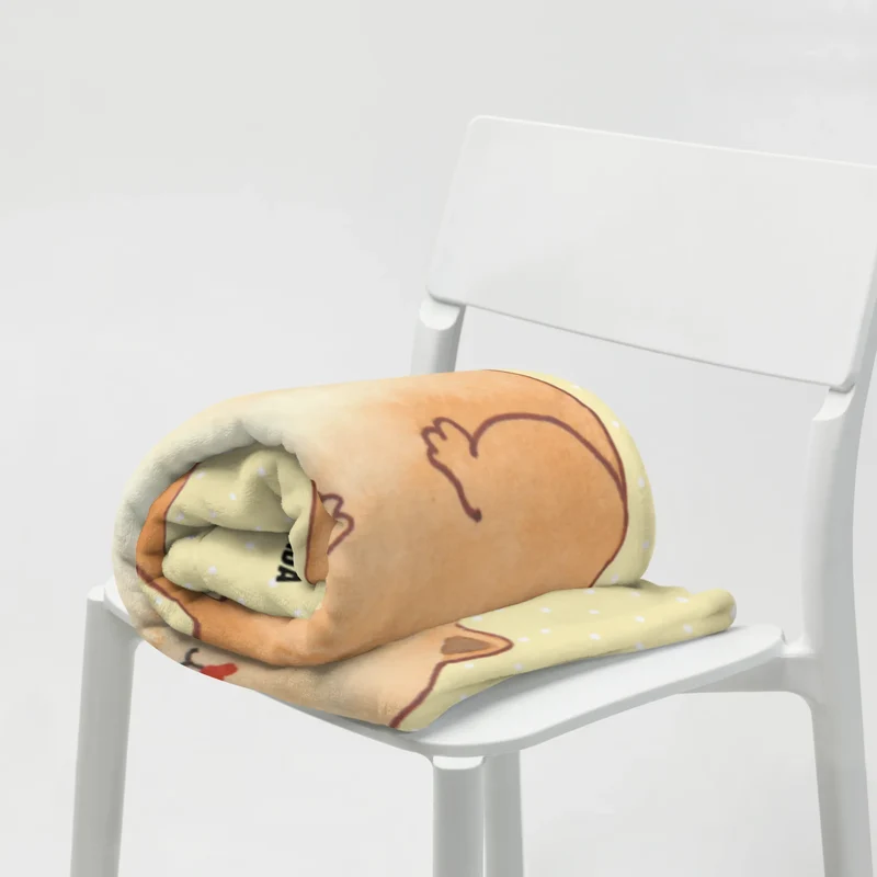 Babydecke Katze Umarmen