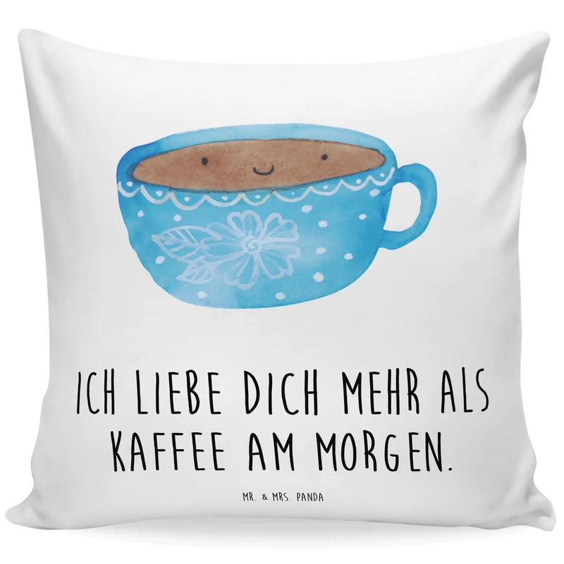 40x40 Kissen Kaffee Tasse