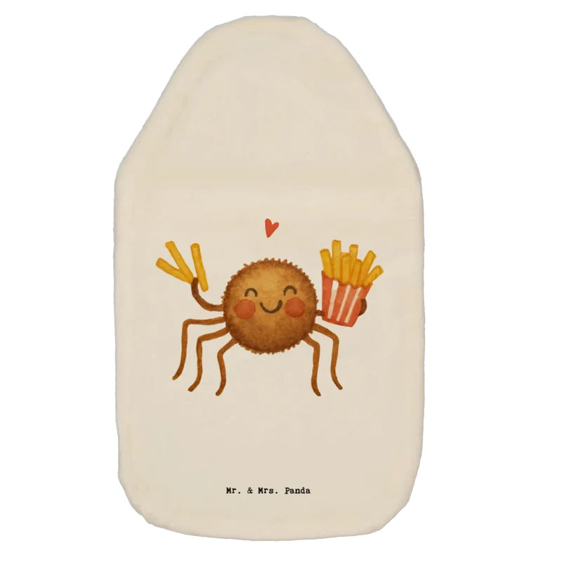 Wärmflasche Spinne Agathe Pommes