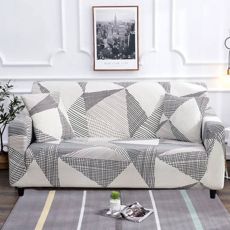 Modern Non-slip Colorful Elastic Sofa Cover