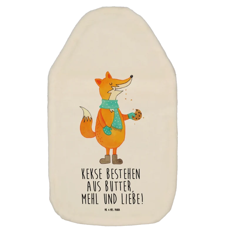 Wärmflasche Fuchs Keks