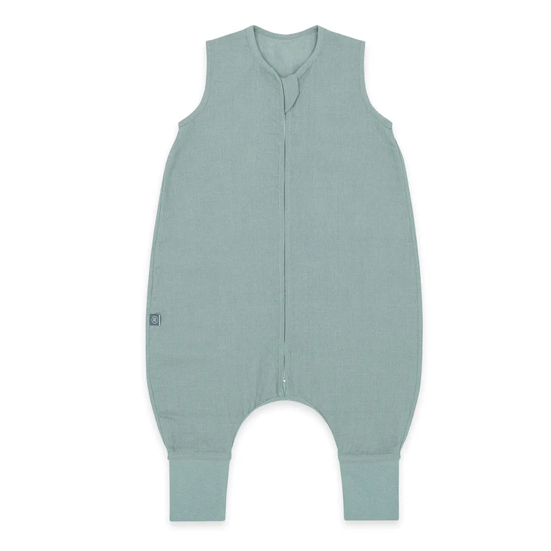 Leinen Schlafsack mit Füßen 0.5 TOG Essential Mint