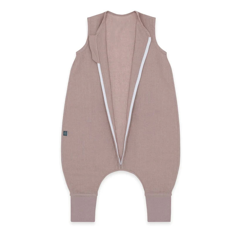 Leinen Schlafsack mit Füßen 0.5 TOG Essential Berry