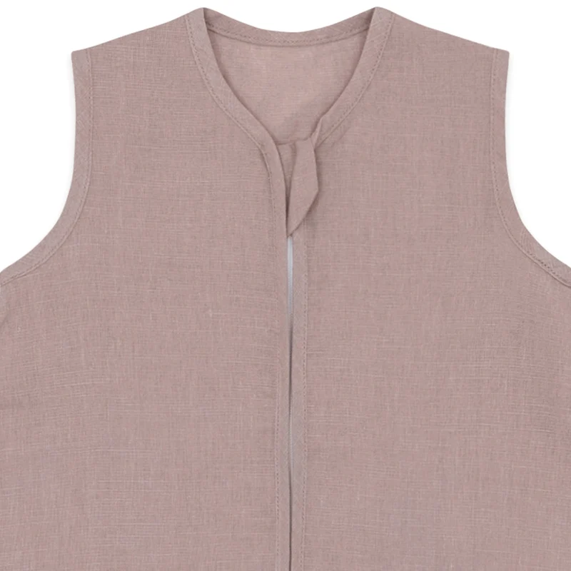 Leinen Schlafsack mit Füßen 0.5 TOG Essential Berry