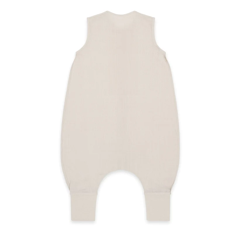 Leinen Schlafsack mit Füßen 0.5 TOG Beige
