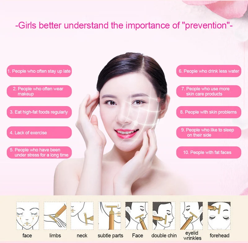 Anti-Wrinkle Skin Tightening Face Lifter Roller