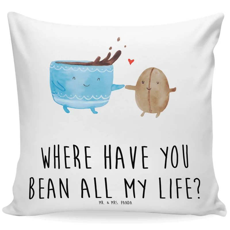 40x40 Kissen Kaffee Bohne