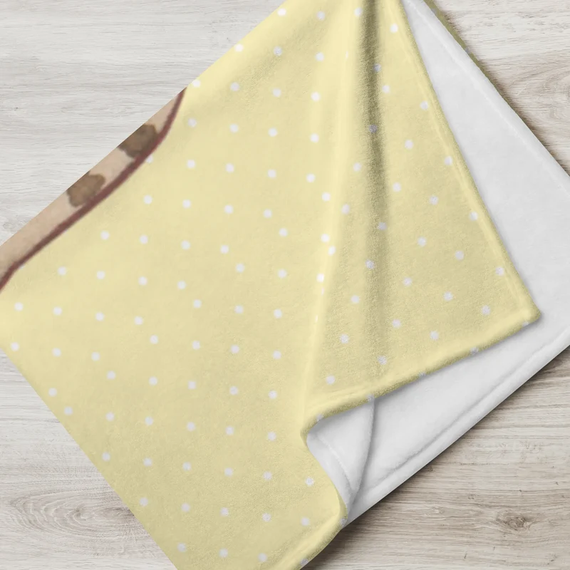 Babydecke Katze Sitzen