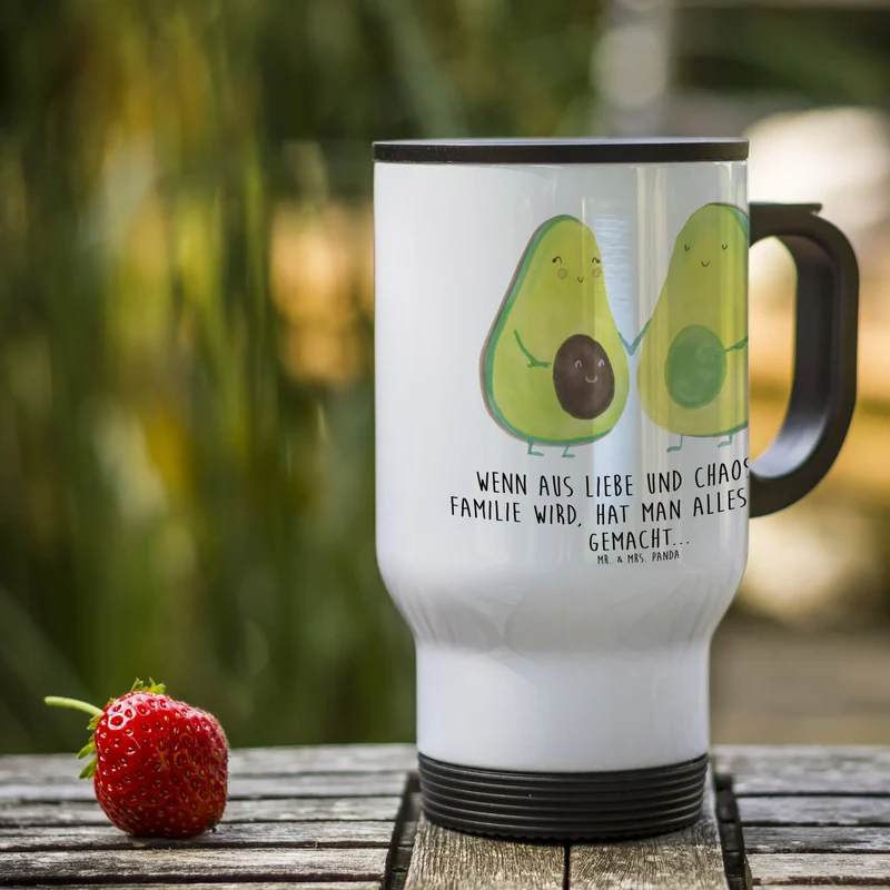 Thermobecher Avocado Pärchen