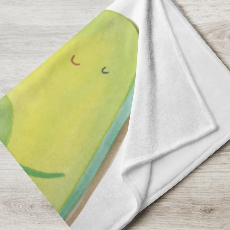 Babydecke Avocado Pärchen
